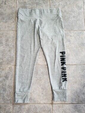 PINK Grey Leggings